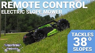 RC Robotic Slope Mower - SuperDroid Robots