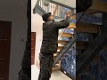 How to fit spine staircase#bespoke #diycrafts #fitted #floating #stair#explore #interiordesign
