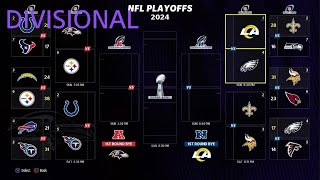 Madden 24 franchise season 2 Divisional round