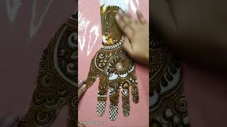 REVERSE MEHNDI - How To Do A Basic Bridal Mehndi Tutorial