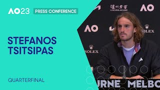 Stefanos Tsitsipas Press Conference | Australian Open 2023 Quarterfinal