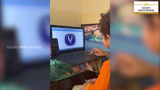 Reciting 105 National and International Car Logos Names in the Least Time by Young Kid