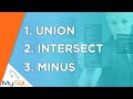 MySQL Beginner Course: Chapter 9 - SET Operators