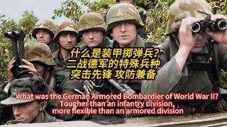 二戰德軍裝甲擲彈兵是什麽兵種？比步兵師堅韌，比裝甲師靈活#二戰 #二战历史 #同盟军 #歷史 #德军#World War II #World War II History #History