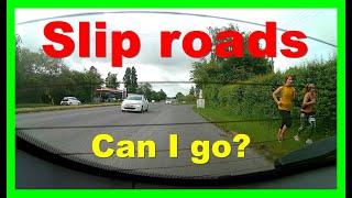 How to join dual carriageways and motorways using slip roads UK
