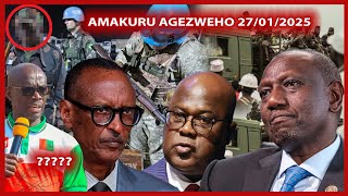 AMAKURU: M23 YAFASHE GOMA | FARDC ISHYIRA HASI INTWARO | RUTO AHAMAGAZA INAMA Y’IGITARAGANYA YA EAC