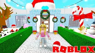 Building An All Pink Cafe In Bloxburg Roblox - roblox bloxburg christmas update 2019