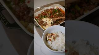 Tofu with minced pork #cookingchannel #shorts #tofurecipes #碎肉豆腐 #chinesefood