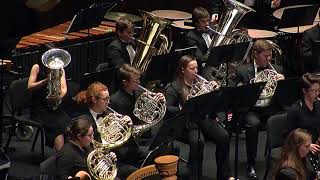 UNC Wind Ensemble - An Army Rises from The River Runs Silver | Kolo