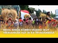 Reog Singo Kobro Mudho Kota Pagar Alam ikut serta kembali di karnaval HUT RI ke-79 Indonesia