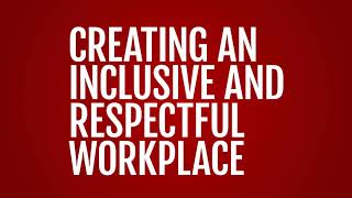 National Public Service Week – Inclusive and Respectful Workplace