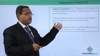 Machine Learning - Probability and Counting Rules - Subjective Probability