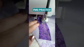 #ASMR #BEGINNER  #FMQ BrotherXR9550 a SMALL Domestic Inexpensive #sewingmachine