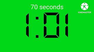 100 Seconds Countdown BBC Digital Timer V3