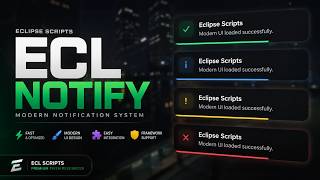 FREE ECL NOTIFY SCRIPT FIVEM [ESX / QBCORE / STANDALONE]