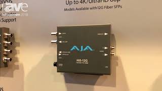 InfoComm 2018: AJA ਵੀਡੀਓ ਸਿਸਟਮ ਨੇ Hi5-12G 12G-SDI ਤੋਂ HDMI ਵੀਡੀਓ ਕਨਵਰਟਰ ਦੀ ਸ਼ੁਰੂਆਤ ਕੀਤੀ