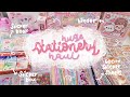 •. Super Huge Sticker Haul! Stationery Haul #52 unboxing 600+ sticker sheets, washi, and binder .•