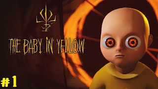 குழந்தை பிசாசு 👶 The Baby In Yellow  Horror Gameplay  LIVE 🔴 #Ep 01