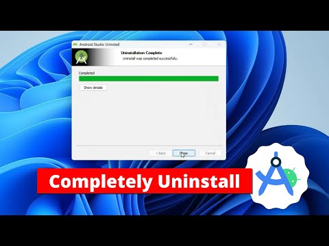 How to Uninstall Android Studio Completely - Windows 10/11