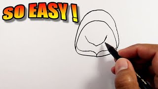 How to draw a hoodie anime boy | Easy Drawings
