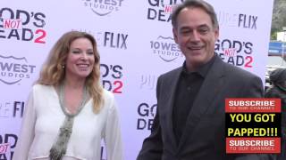 Cady McClain and Jon Lindstrom at the Gods Not Dead 2 Premiere at Directors Guild in West Hollywood