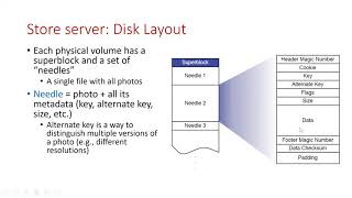 Virtualization and Cloud Computing Lecture 15: Application-specific cloud storage: Haystack