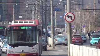 2016年大連行之站前無軌電車