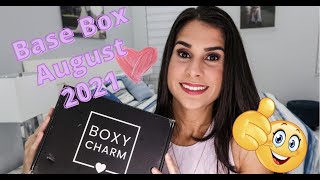 Unboxing Boxycharm August 2021 Base Box!