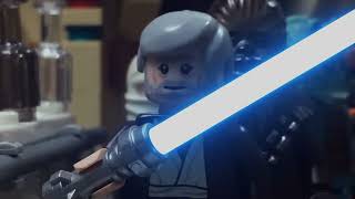 Lego Star Wars Mos Eisley Cantina Scene in stop motion