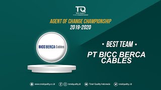 AOC CHAMPIONSHIP 2019/2020 : BEST TEAM - PT BICC BERCA CABLES