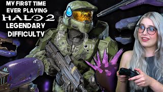 My First Time Ever Playing Halo 2 on legendary Difficulty | Xbox Series X