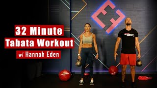 32-Minute TABATA Workout | Hannah Eden