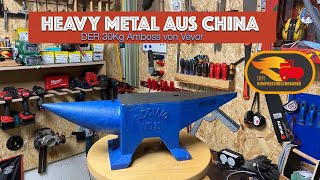 Der 30 Kg Amboss von Vevor ! Heavy metal aus China!