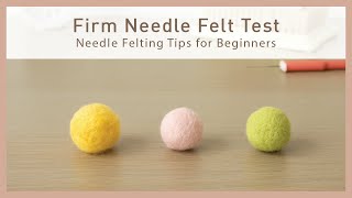 Needle Felt a Ball with 3 Different Methods. Beginner Tutorial