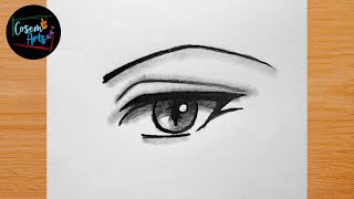Anime Eye Drawing || How To Draw Anime Eye || YouTube