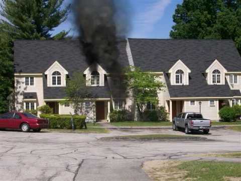 Townhouse Fire Simulation - YouTube