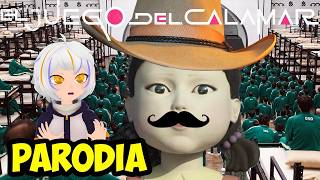 EL JUEGO DEL CALAMAR - PARODIA SQUID GAME COMPLETO | ChuyMine REACCIONA a Eddie Fox