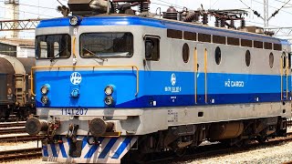 Freight trains in Croatia - Zagreb // Teretni vlakovi u Zagrebu ▶4K