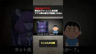 葬送のフリーレン人気投票、上位陣の順位が話題になるwwww#shorts