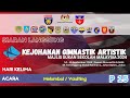 KEJOHANAN SUKAN GIMNASTIK ARTISTIK MSSM 2024 (VAULT P15)