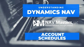 Dynamics NAV - Account Schedules