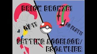 How To Get Accelgor And Escavalier Pokemon Brick Bronze