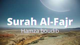 Hamza boudib l Surah Al-Fajr