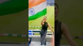 urvashi rautela in India vs Pakistan cricket match #shorts #indvspak