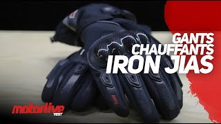 Gants Chauffants IRON JIAS AXE02H | TEST MOTORLIVE ÉQUIPEMENT