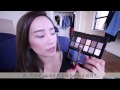 thekellyyang x maybelline 12色眼彩盤 芭比大眼雙刷頭睫毛膏