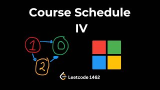 Course Schedule IV - Leetcode 1462 - Python