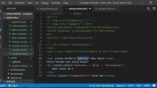 Angular 7 - Data Binding - Class and Style Binding