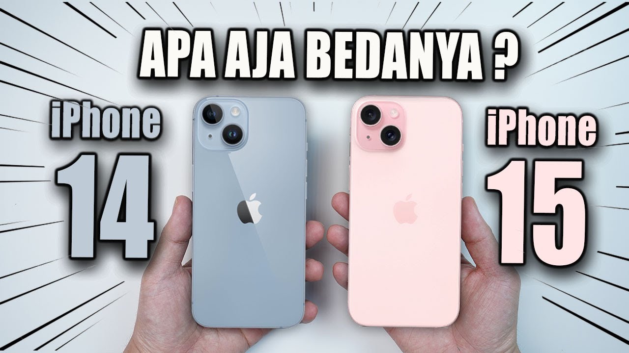 5 Perbedaan🔥 IPhone 15 Vs IPhone 14‼️Fitur Dan Harga Indonesia😱 - YouTube