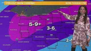 Winter Storm Warning: Tracking heavy snow in Northeast Ohio